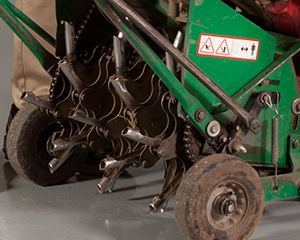 Lawn Core Aeration Process